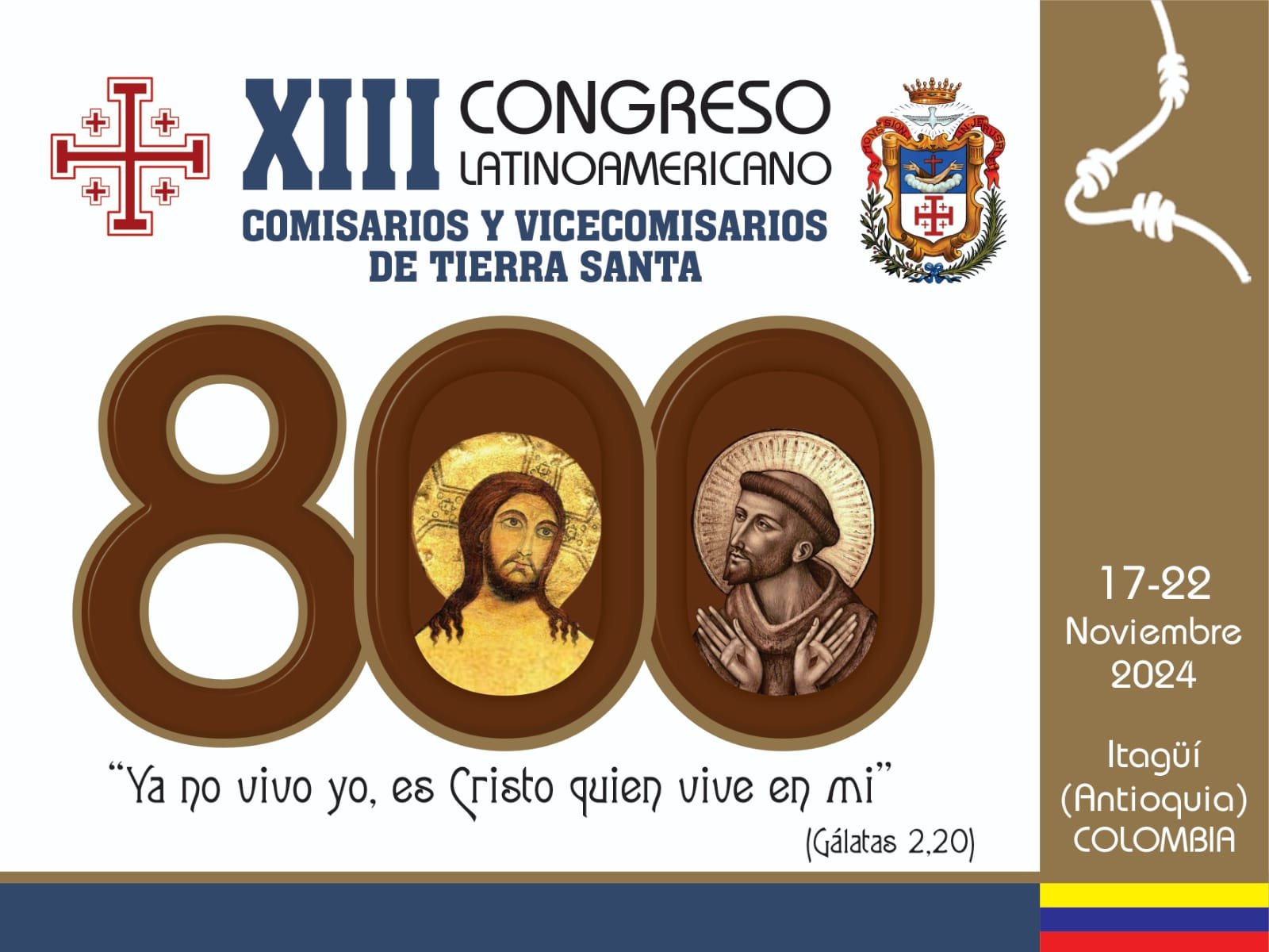 XIII congreso latinoamericano de comisarios y vice-comisarios de Tierra Santa.