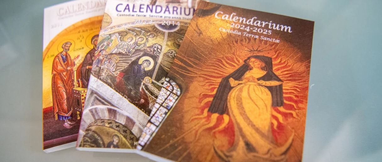 El calendario litúrgico de la Custodia 2024/2025